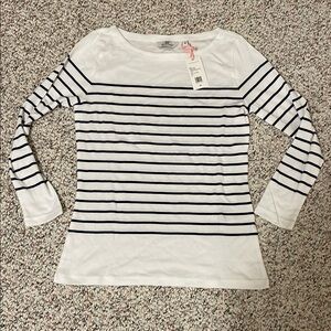 Women's Boatneck Striped Shirt